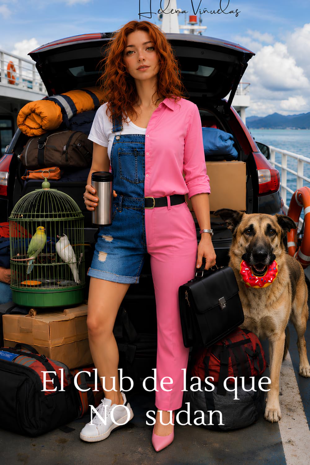 Portada de «El club de las que NO sudan»