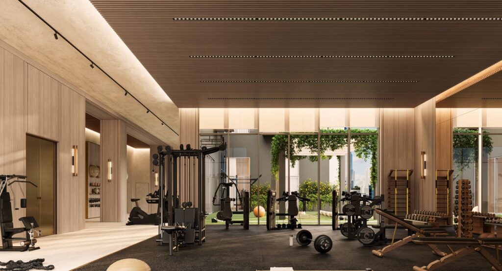 Sala de entrenamiento del edificio
