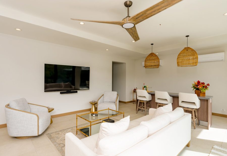 Villa tropical, interior