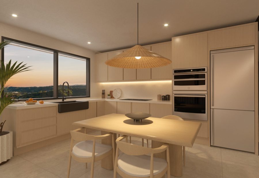 Cocina de la residencia, Playas del Coco